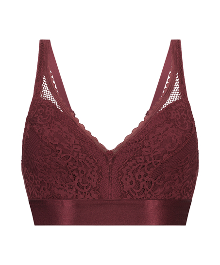Morgan prosthetic underwireless bra, Red