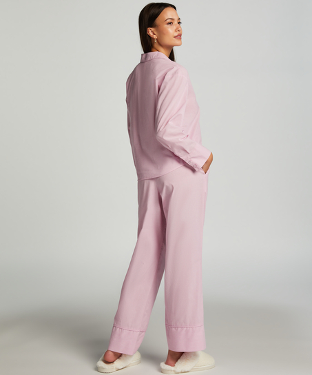 Stripy Pyjama Pants, Pink