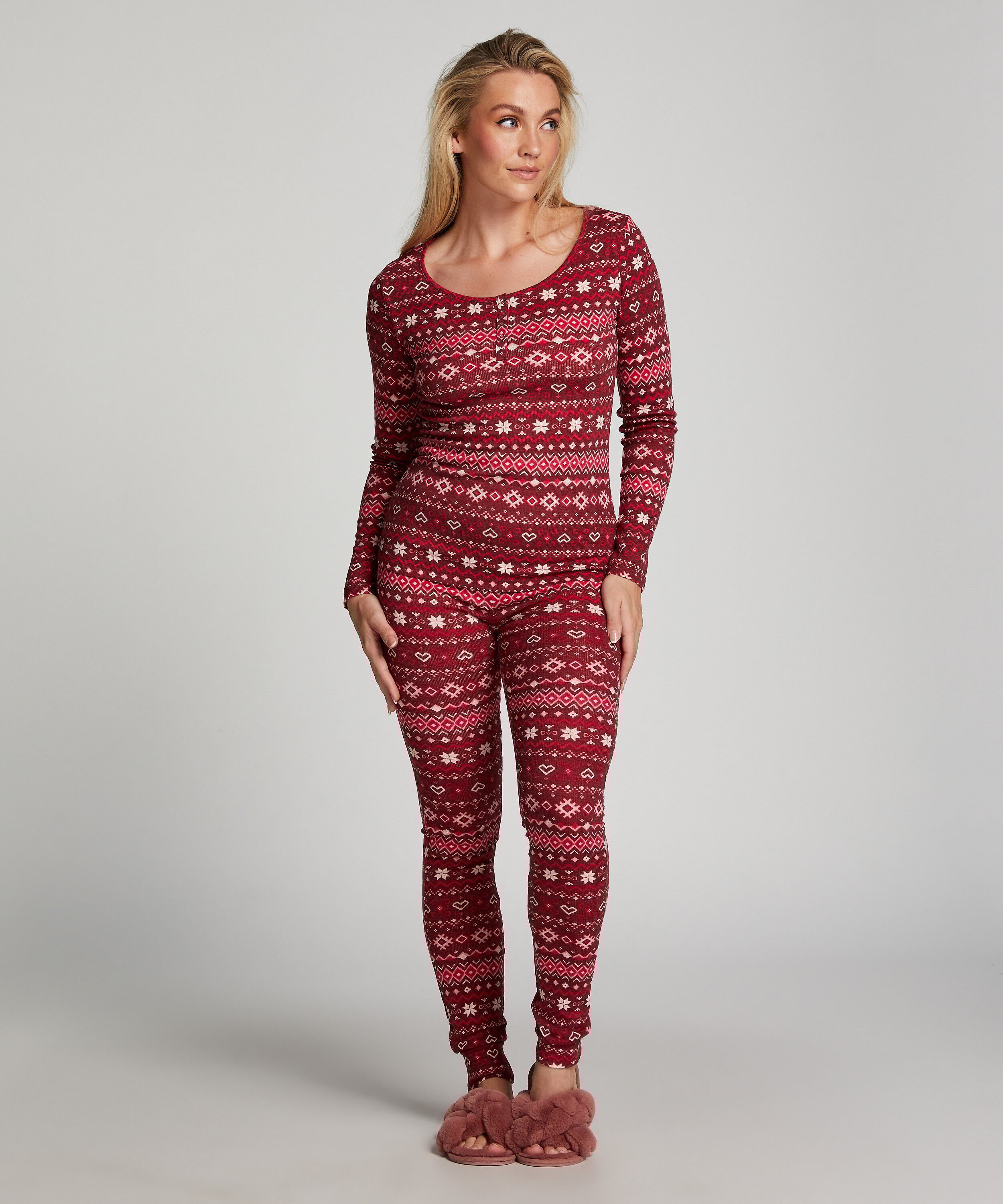 Pajama Set, Red