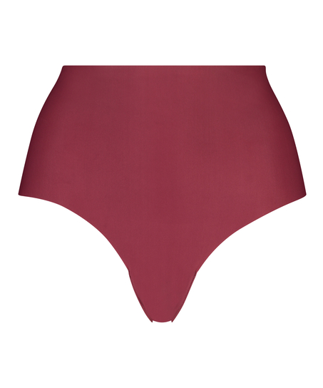 Invisible High Waist Brazilian, Red