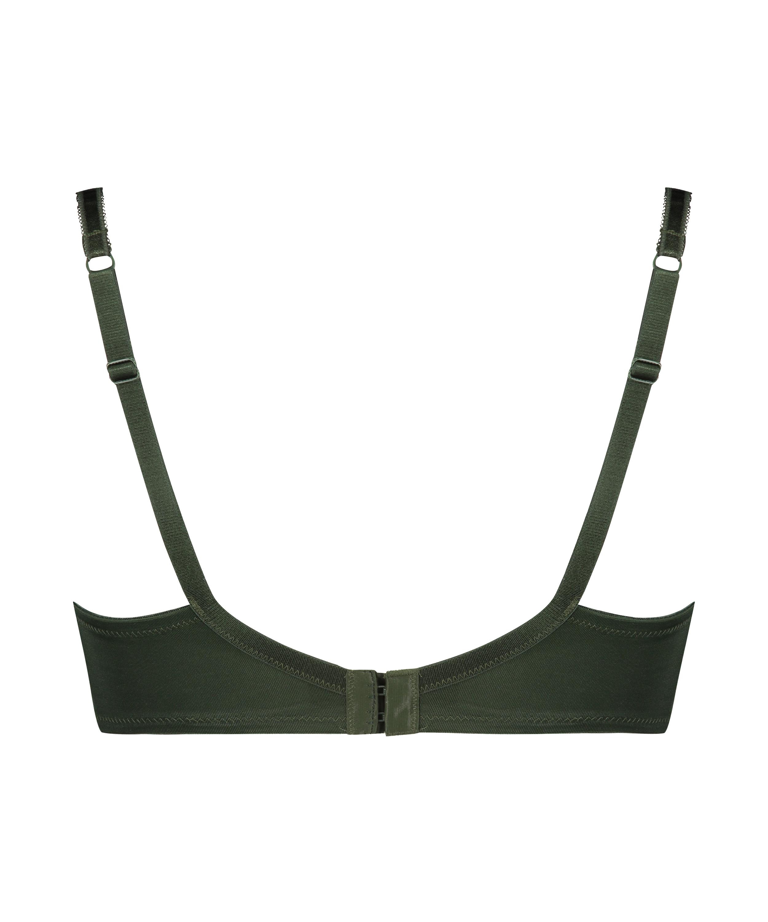 Sophie Non-Padded Underwired Bra, Green, main