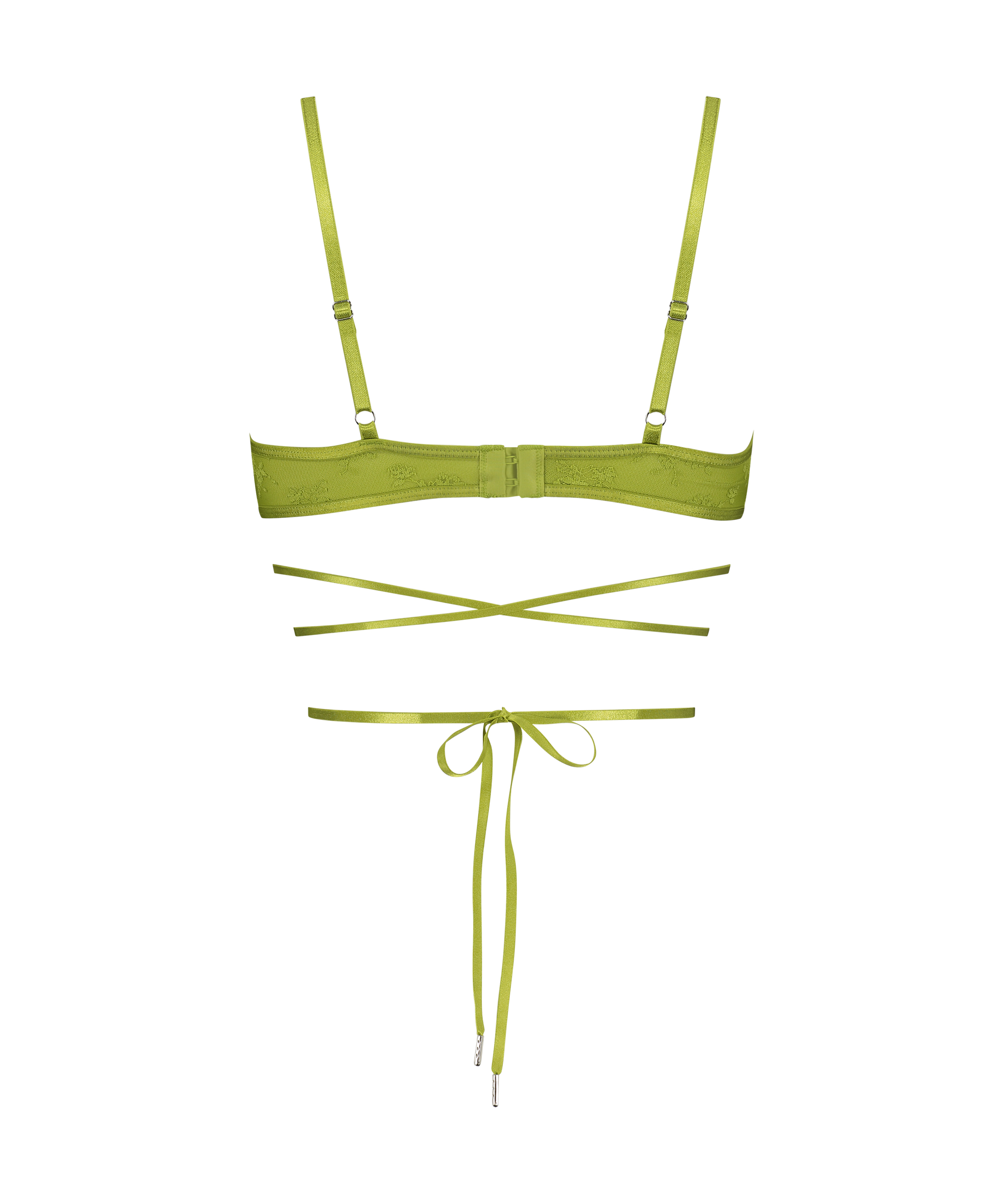 Minnie Bralette, Green, main