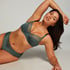 Sophie Non-Padded Underwired Bra, Green