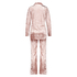 Boyfriend Crushed Velvet Pyjamas, Pink