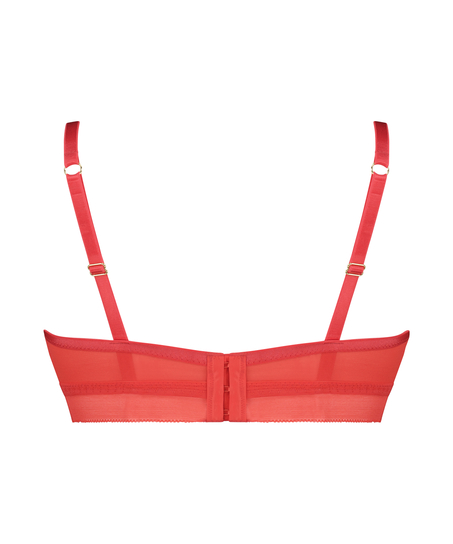 Chione Non-Padded Underwired Bra, Red
