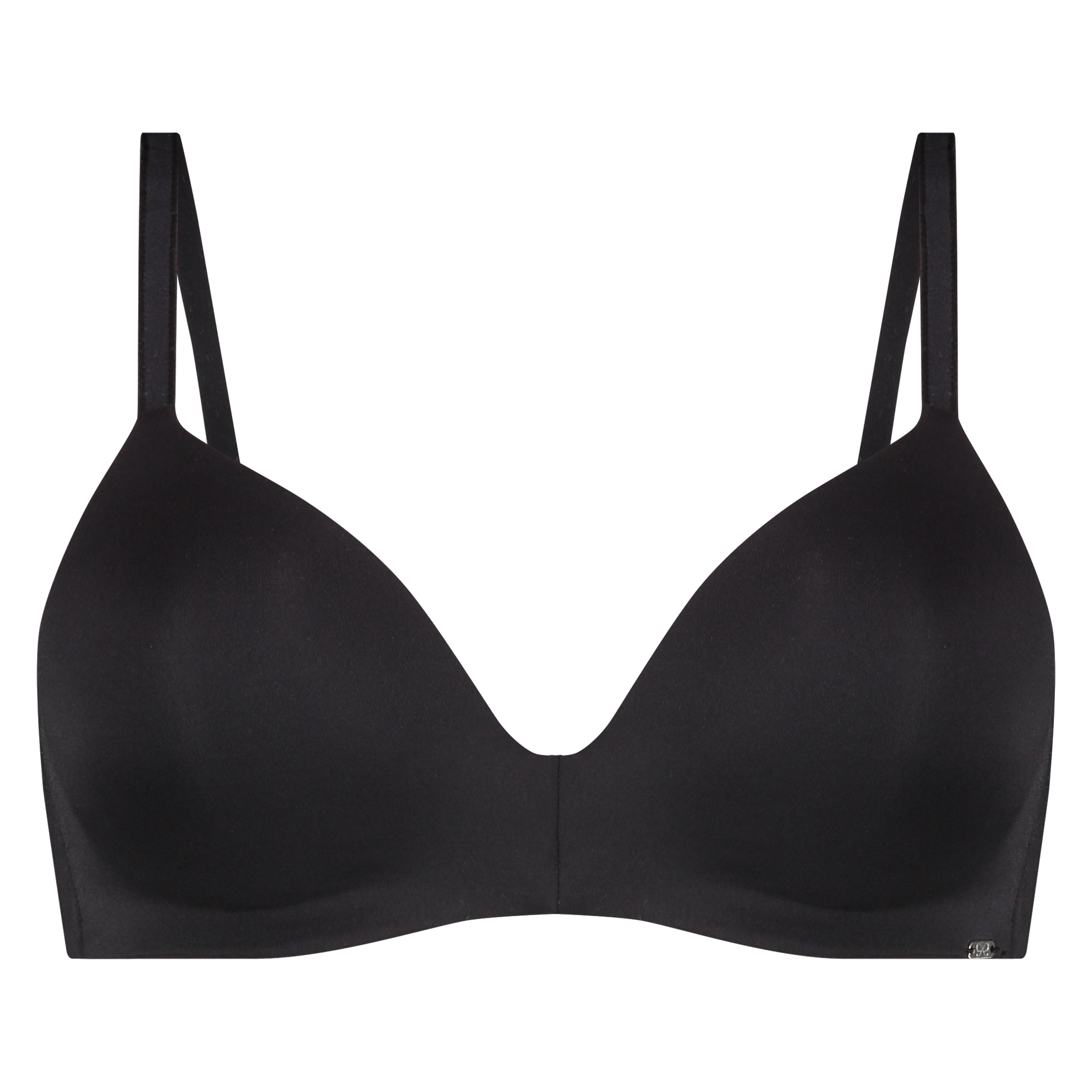 Mona Padded Non-Wired Push-Up Bra, Black, main