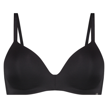 Mona Padded Non-Wired Push-Up Bra, Black