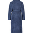 Fleece Bathrobe, Blue