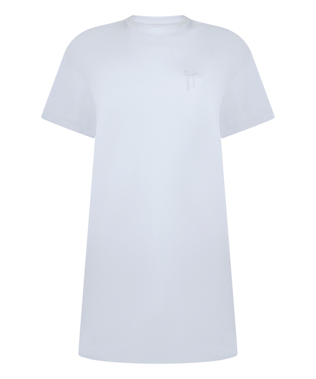 Round Neck Nightshirt, Blue