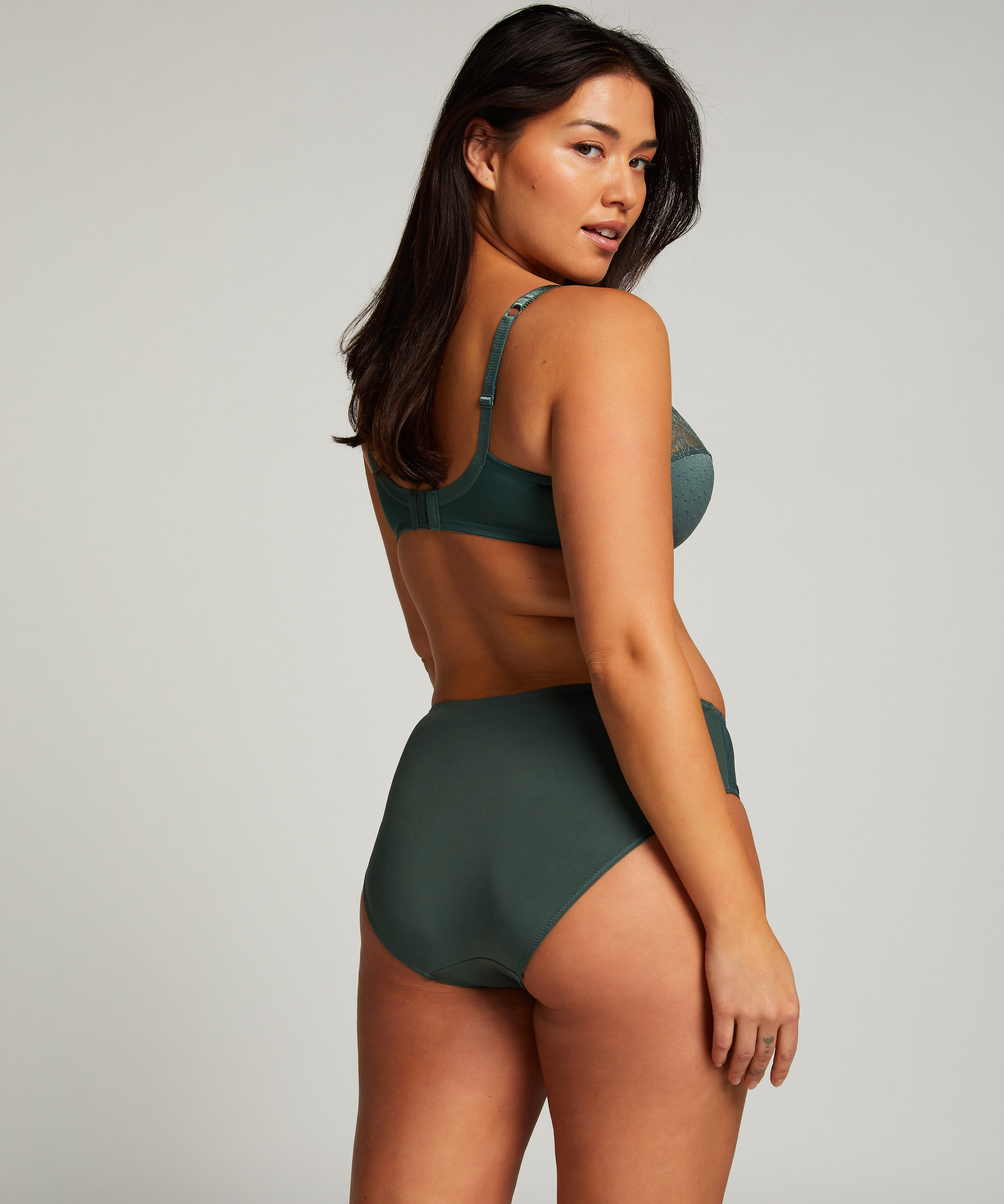Sophie high knickers, Green, main