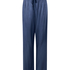 Satin Trousers, Blue