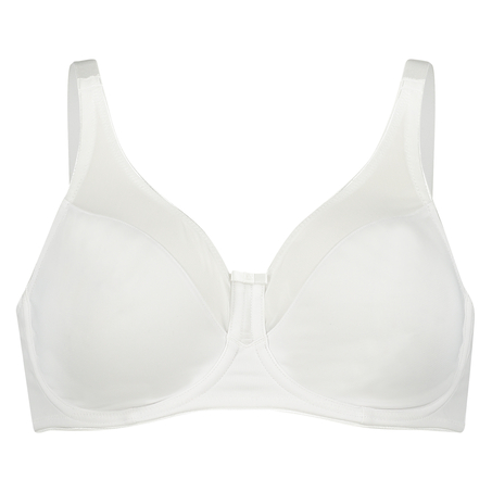 Nina Non-Padded Underwired Minimizer Bra, White