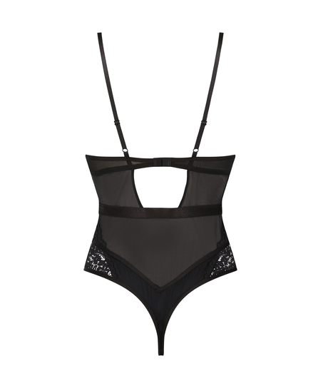 Rose underwired body, Black