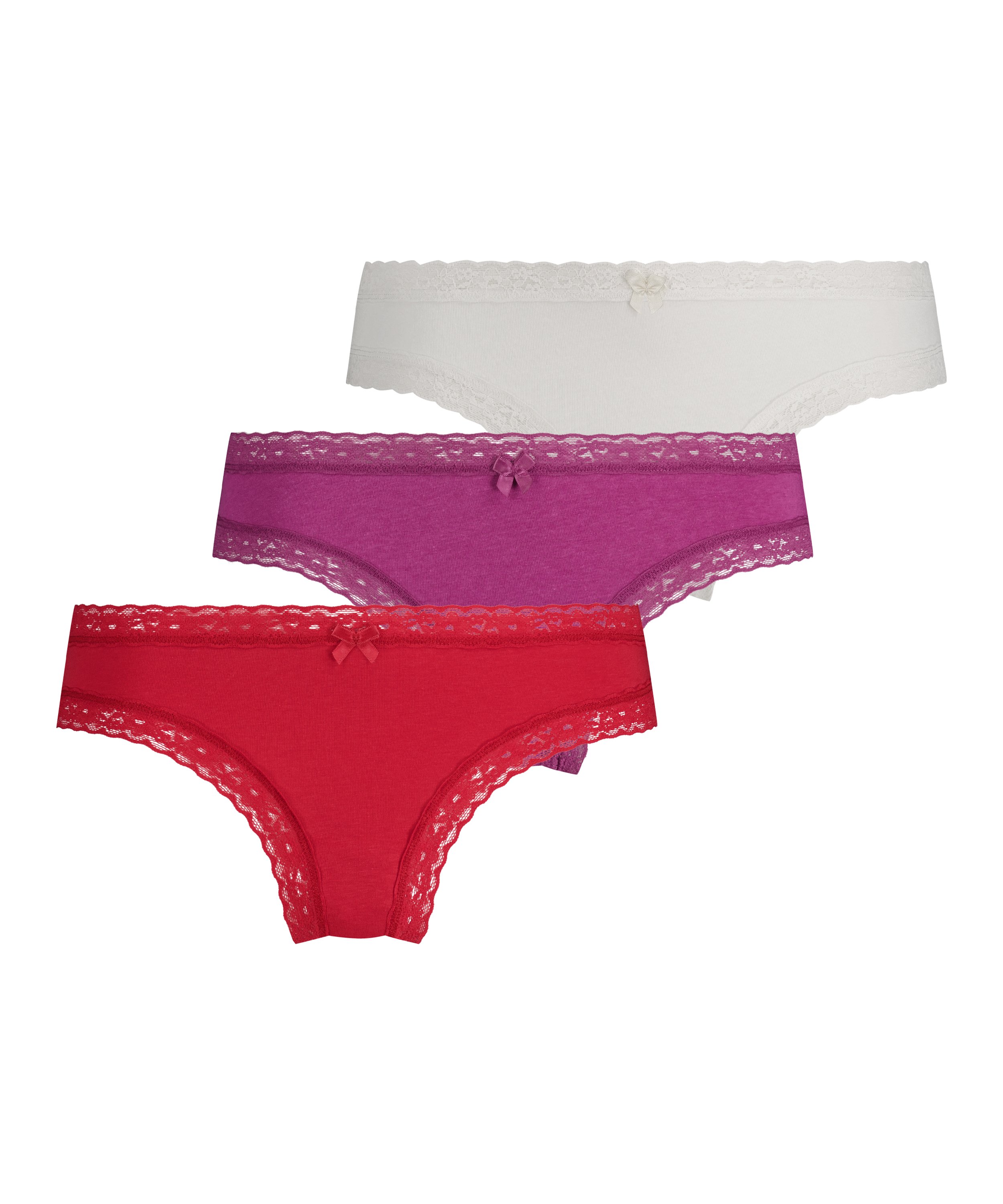 Classics Brazilians 3-pack, Red, main