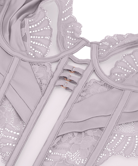 Almendra Bustier, Purple