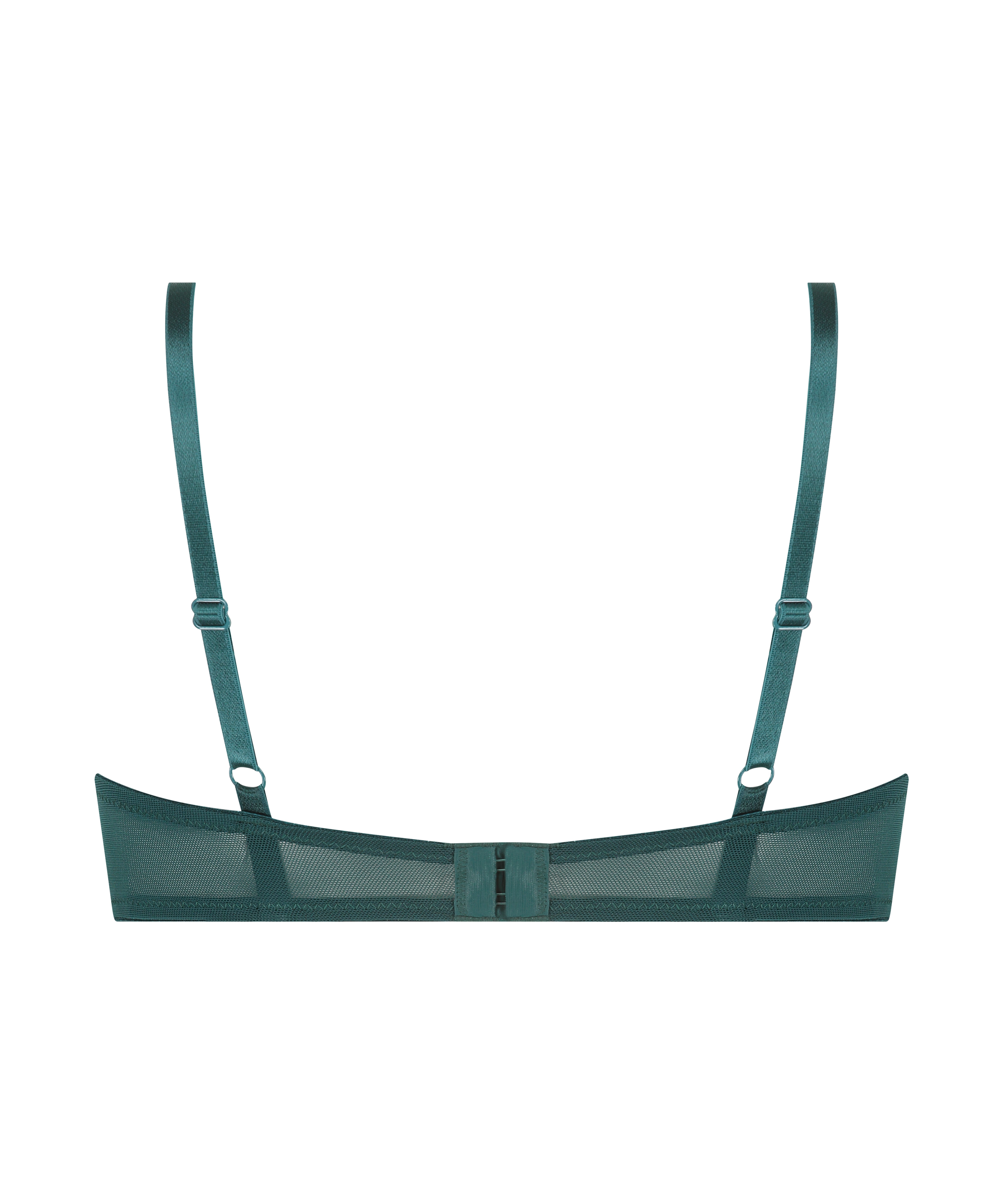 Emily Padded Underwired Bra, Green, main