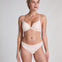 Invisible thong basic, Beige