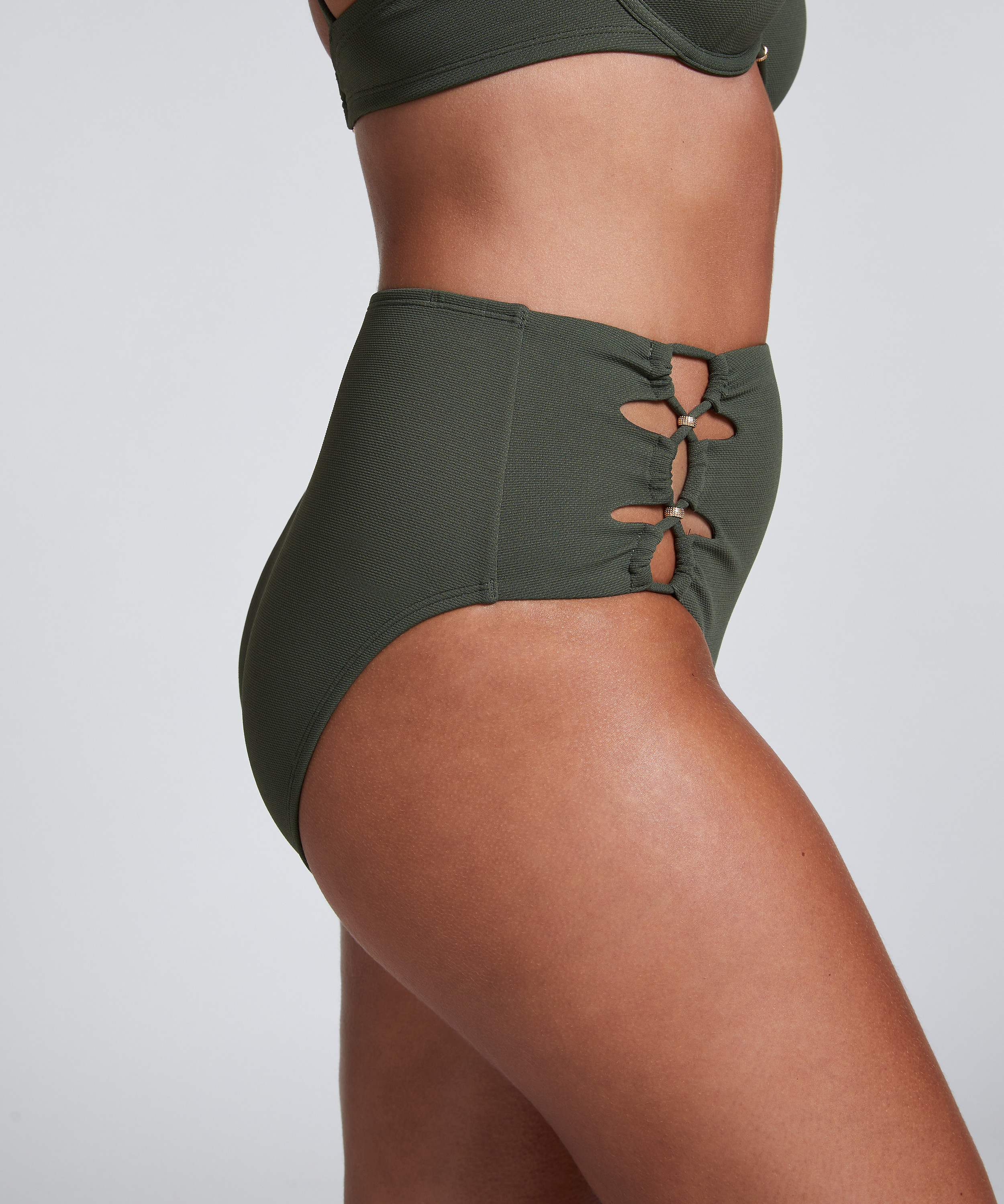 Holbox Rio Bikini Bottoms, Green, main