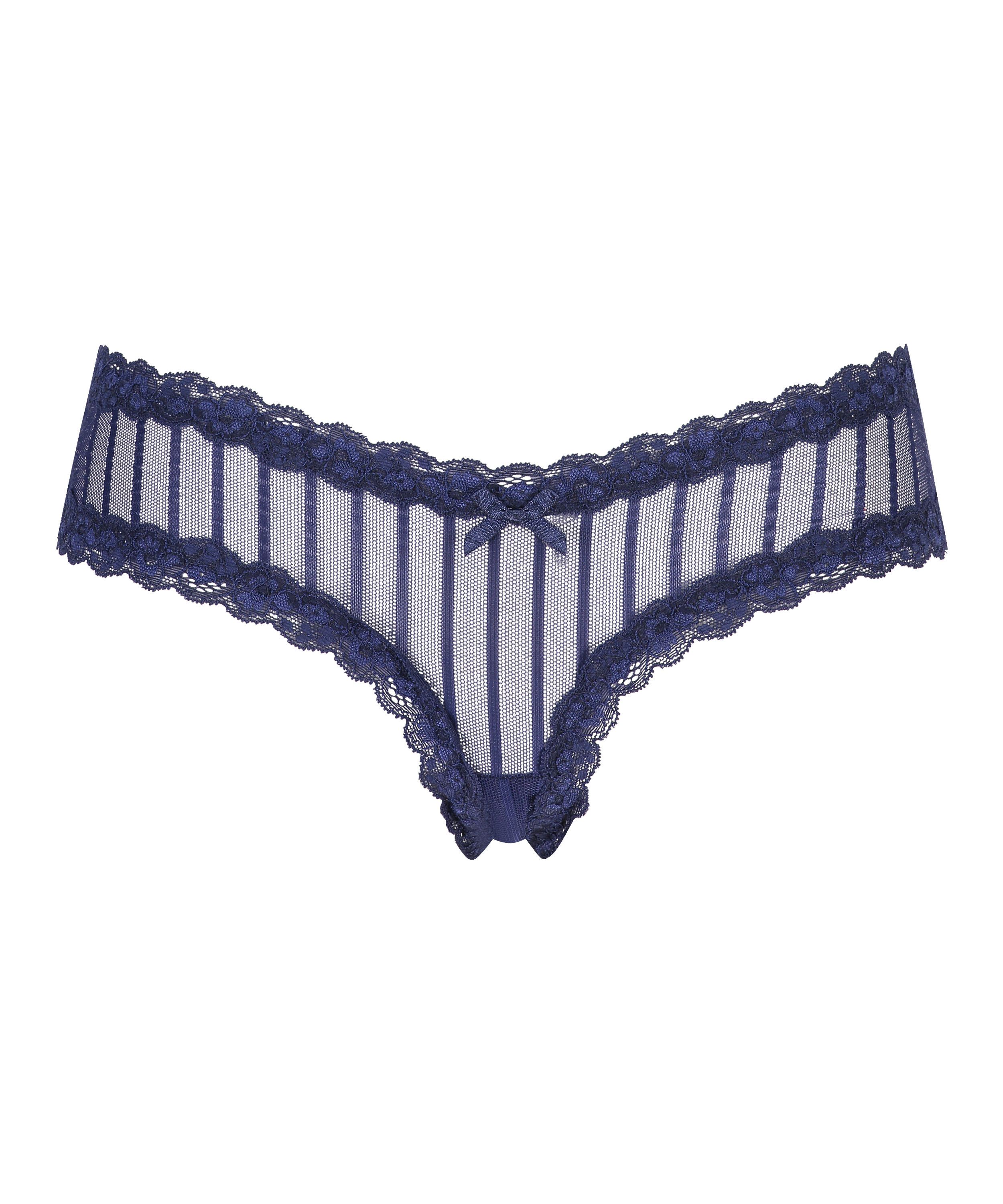 V-shape Mesh Brazilian, Blue, main