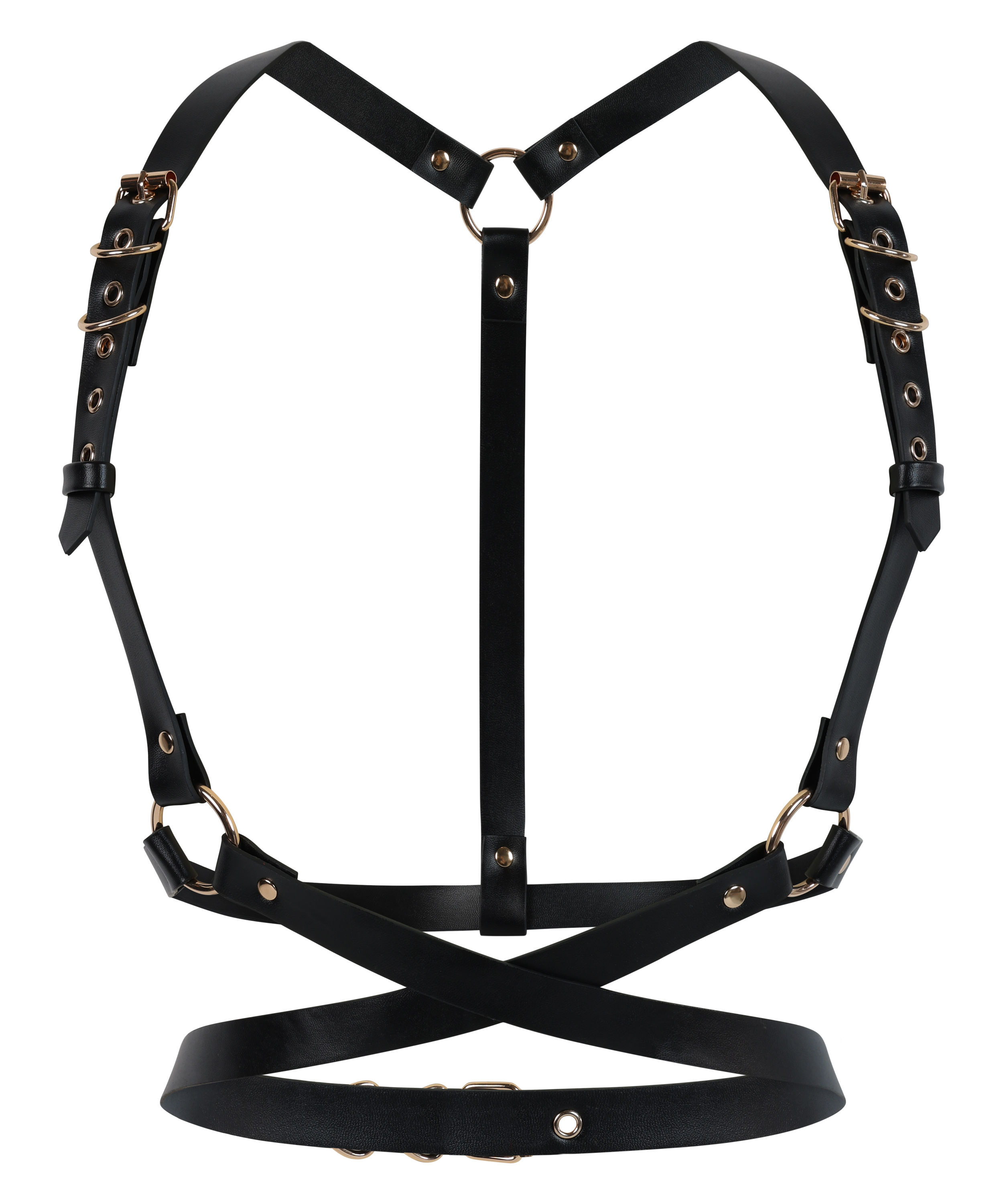 Private Harness, Black, main