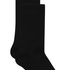 Rib Modal Crew Socks, Black