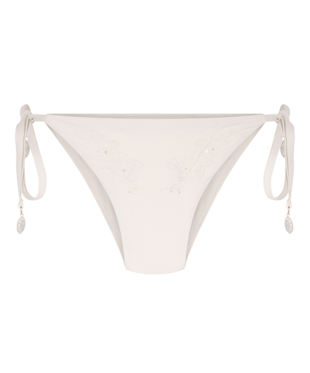 Giselle Cheeky Bikinibottom, White