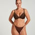 Seamless thong, Brown