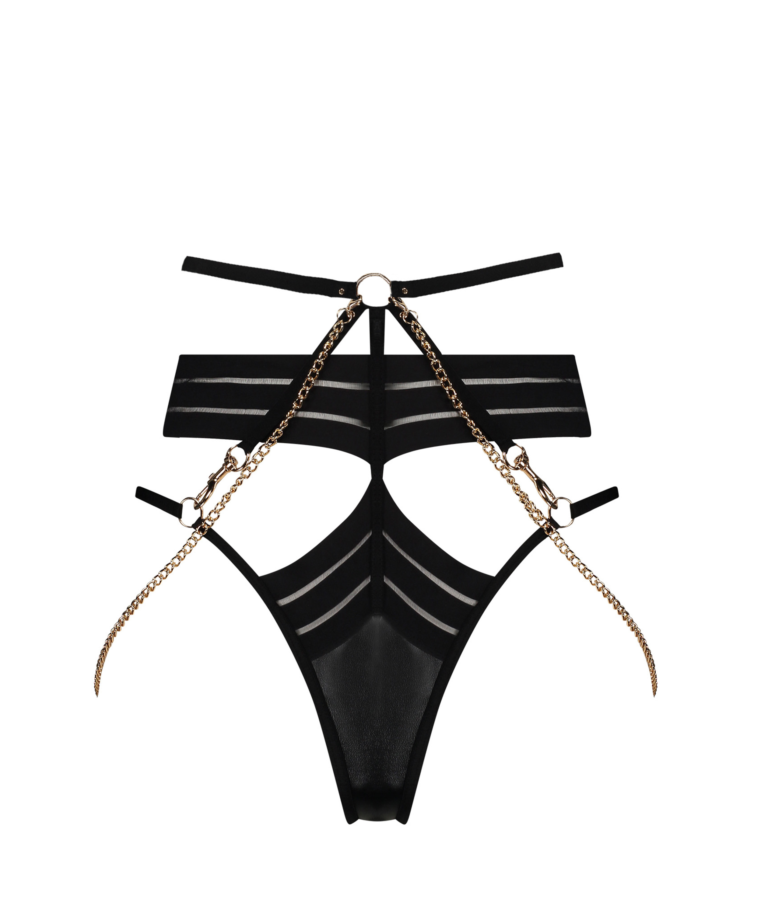 Domantrix Thong, Black, main