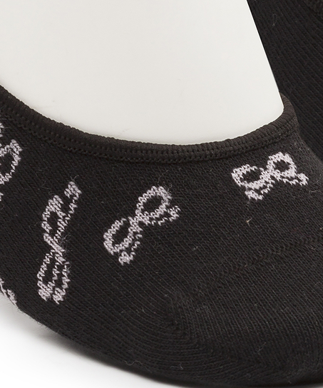 2 Pairs Footsies, Black