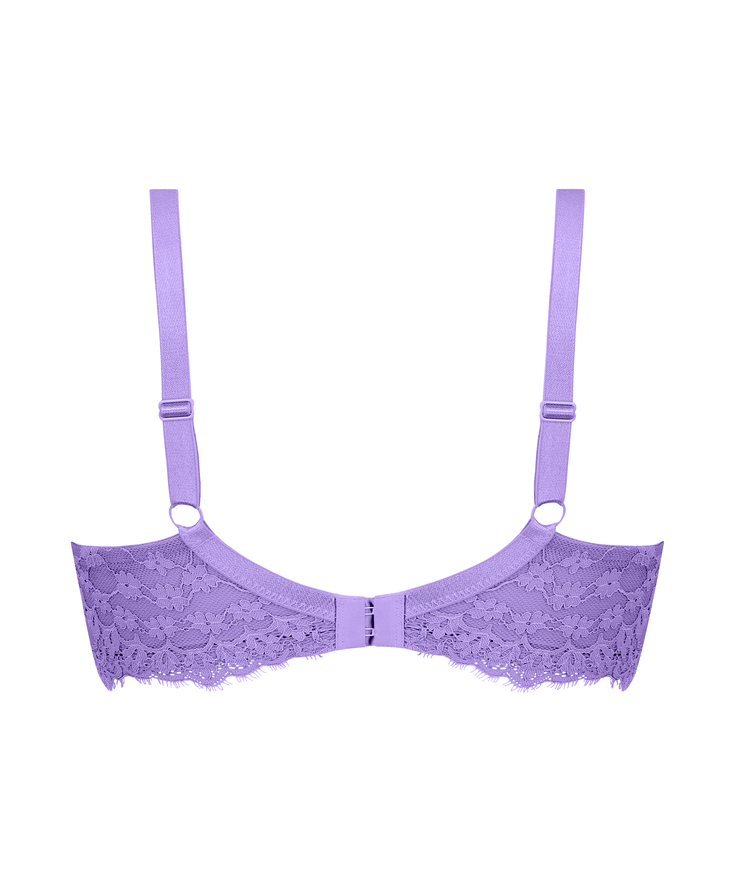 Daisy Non-Padded Underwired Bra, Purple, main