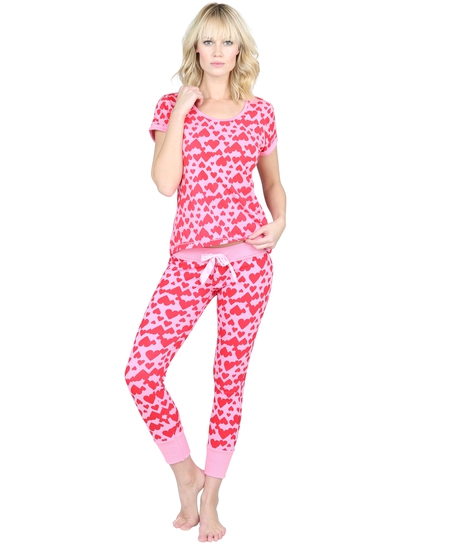 Leggings Femke dot, Pink