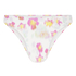 Madeira High-Leg Bikini Bottoms, Pink