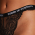 Honey Thong, Black