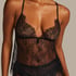 Delphine Lace Cami, Black