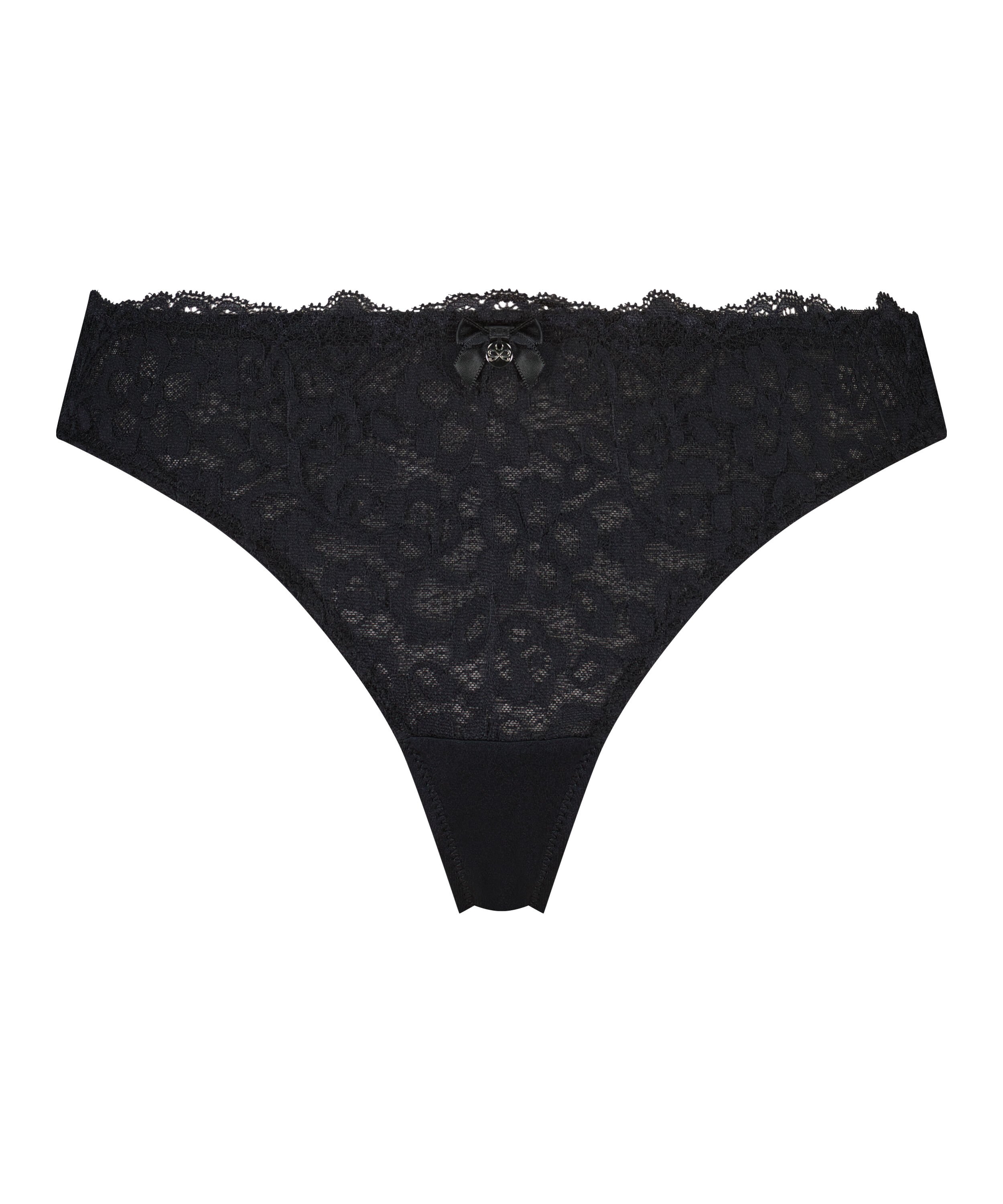 Marine Thong, Black