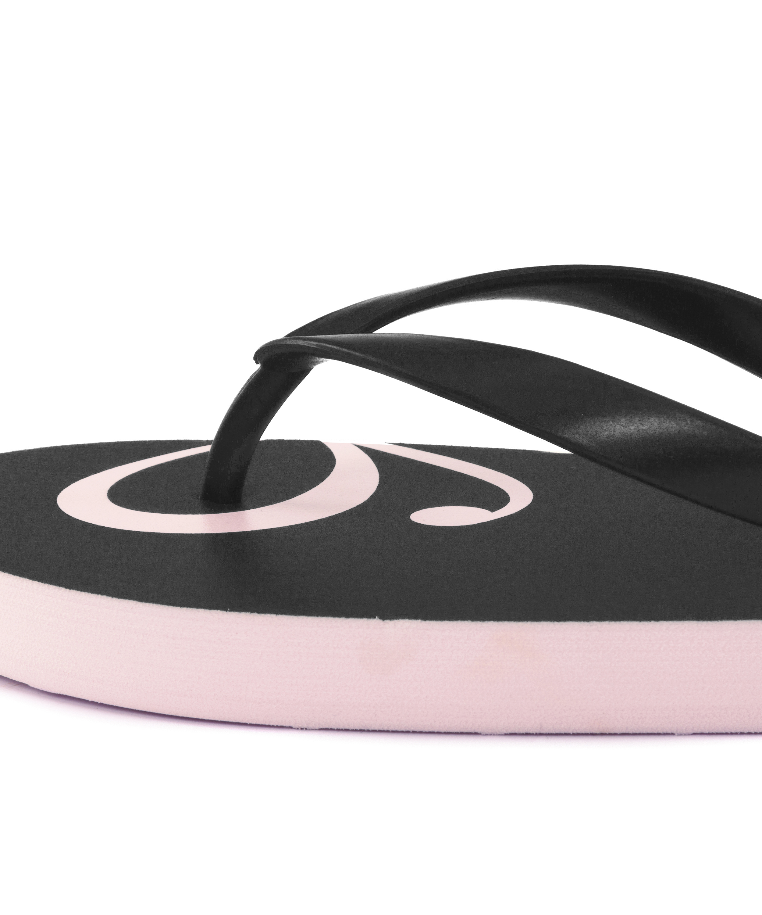 Bow Flip-Flops, Black, main