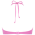 Scallop Bandeau Bikini Top, Pink