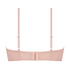 Juliette Padded Longline Underwired Bra, Pink
