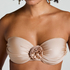 Lima Bandeau Bikini Top, Beige