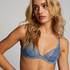 Molly Non-Padded Underwired Bra, Blue