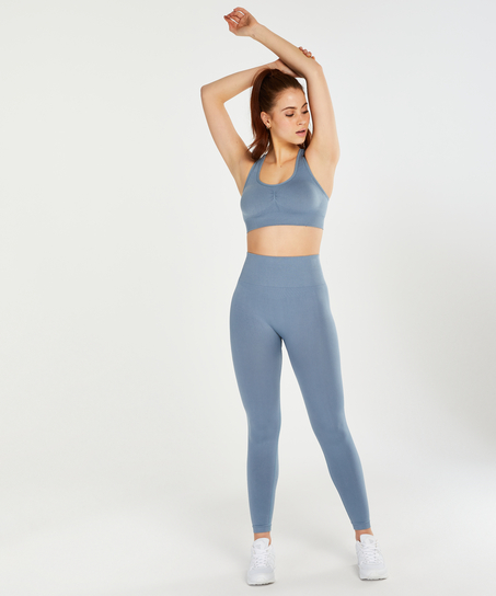 HKMX Sport bra Flex Level 1, Blue