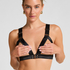 Colette Open Bralette, Black