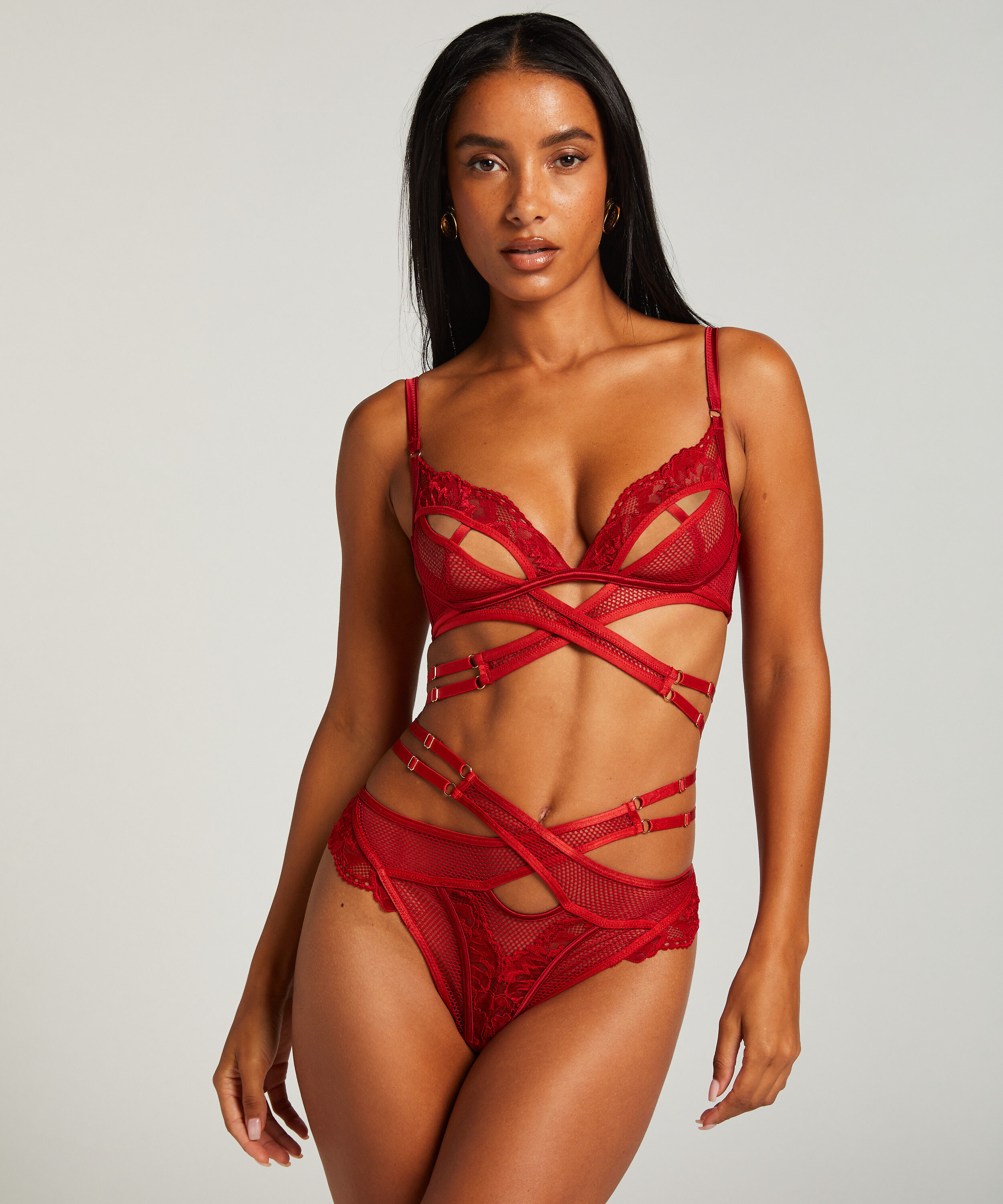 Pleasure Thong, Red Pleasure Thong, Red