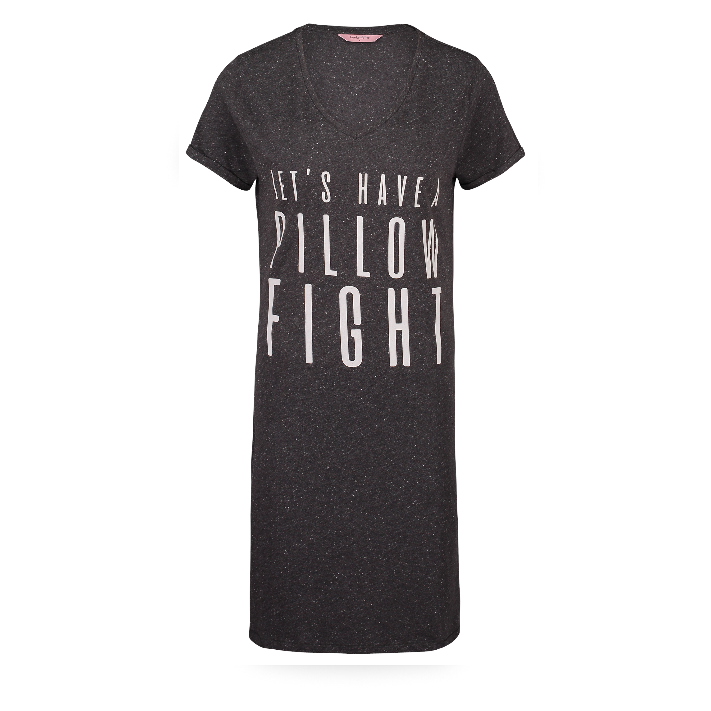 Nightshirt V-neck, Grey, main