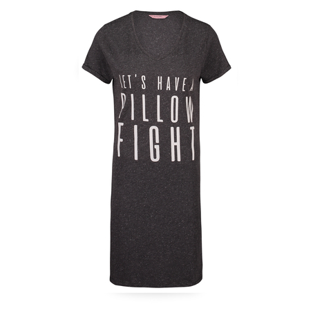 Nightshirt V-neck, Grey