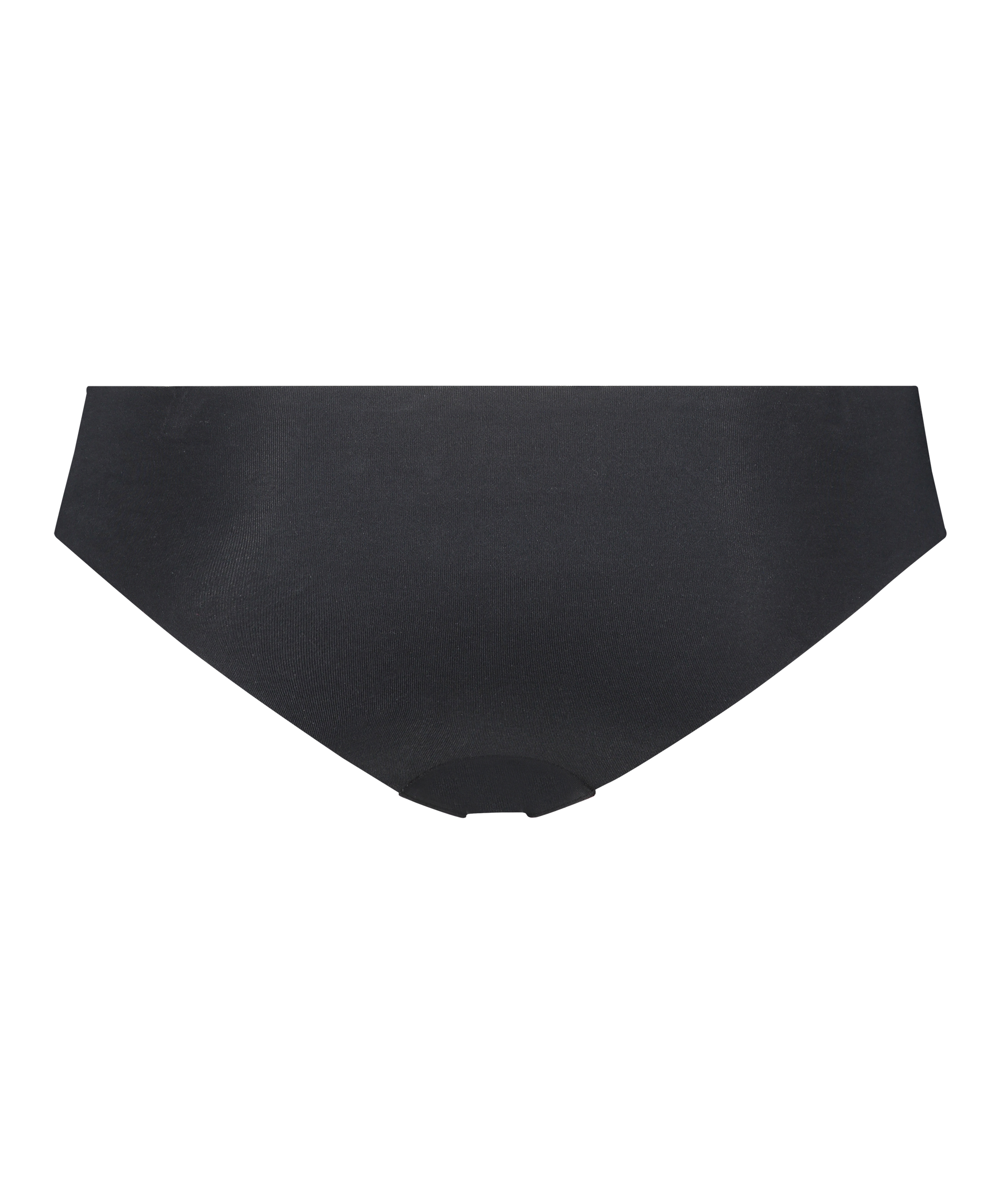 Invisible cotton knickers, Black, main