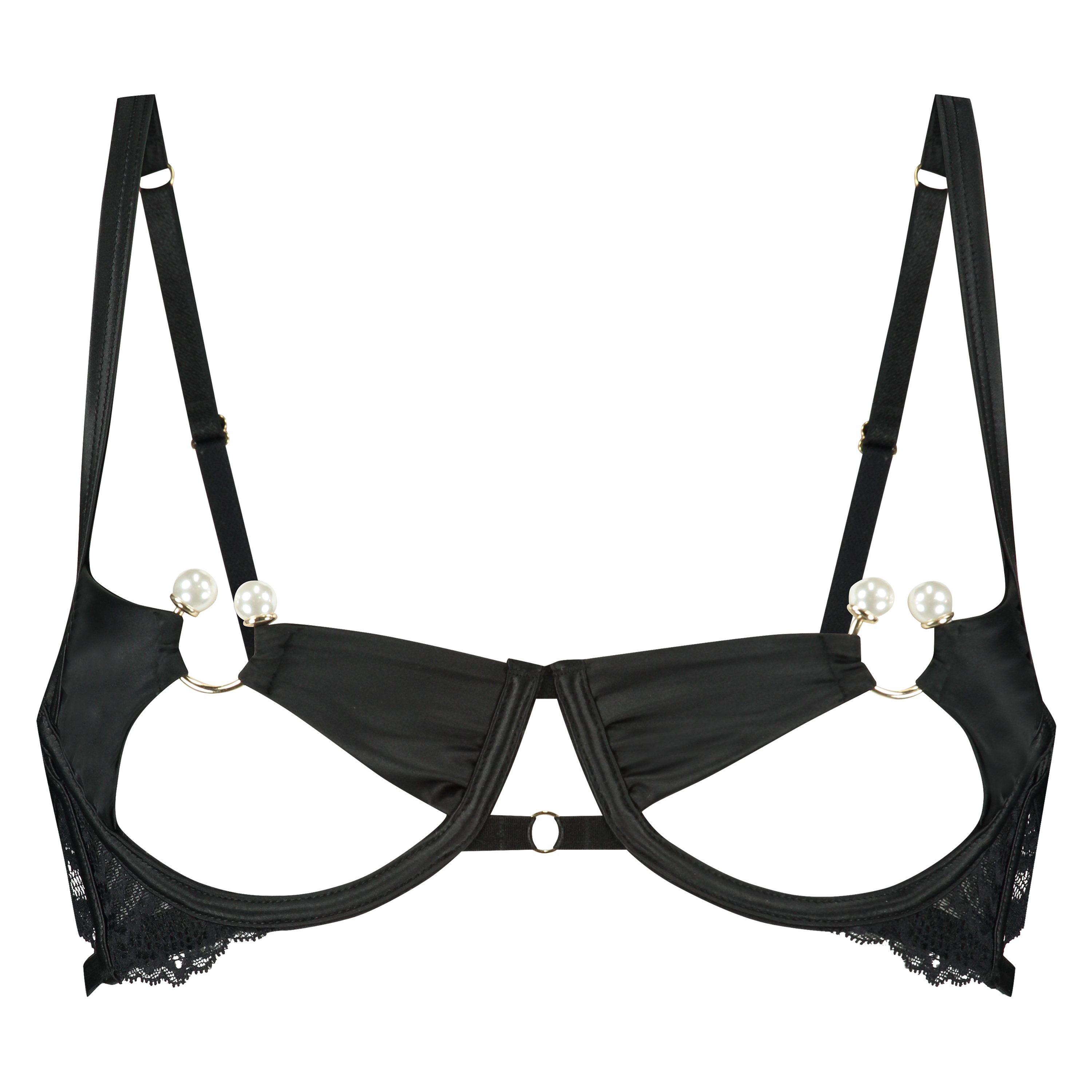 Angelica non-padded underwired bra, Black, main