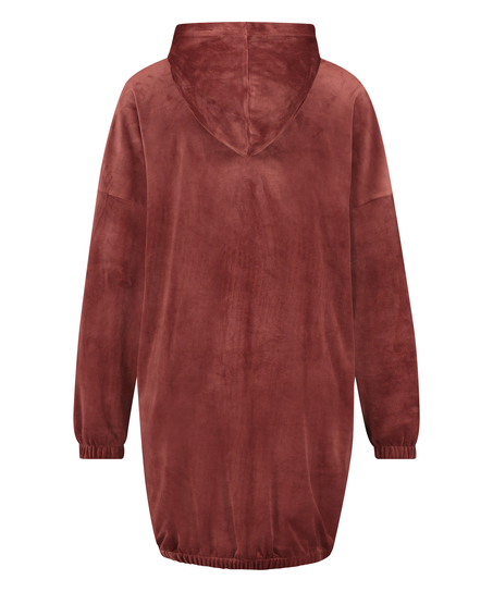 Velvet dress, Brown