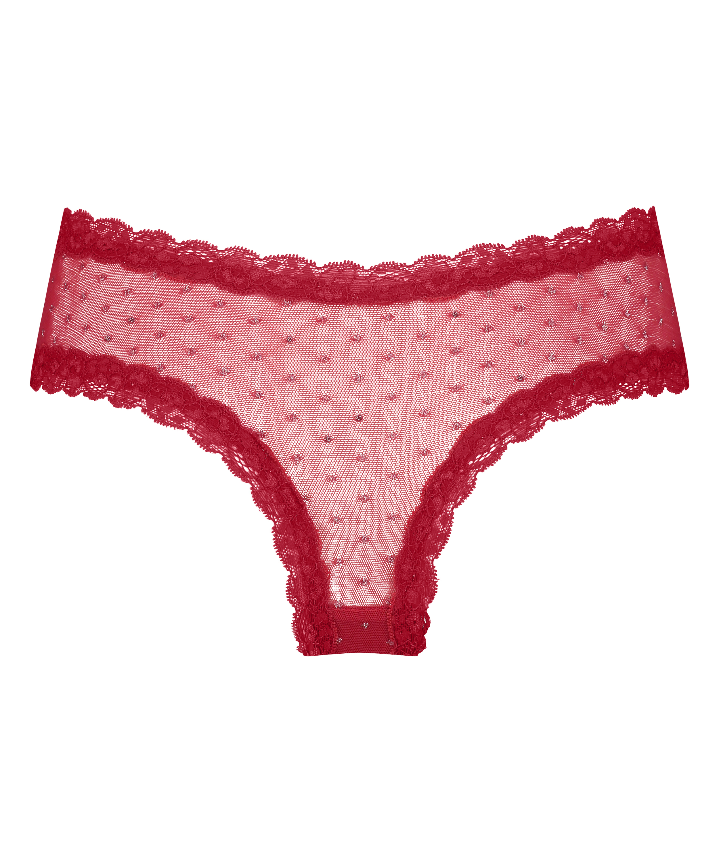V-shape Mesh Brazilian, Red, main