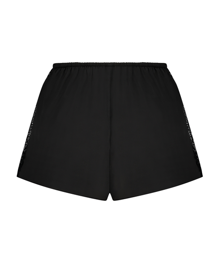 Pyjama Shorts Satin Marcela, Black